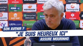 Roma : Son avenir ? "Je suis heureux ici" lâche Mourinho