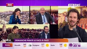 Arnaud Demanche pirate le Face A Face de Xavier Bertrand