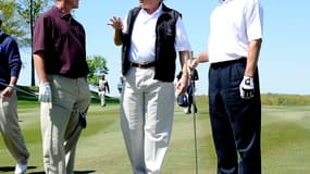Donald Trump lors d'une partie de golf en 2010