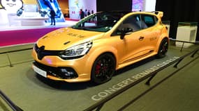 La Clio RS16 était bien présente au Mondial mais ne sera finalement pas produite.