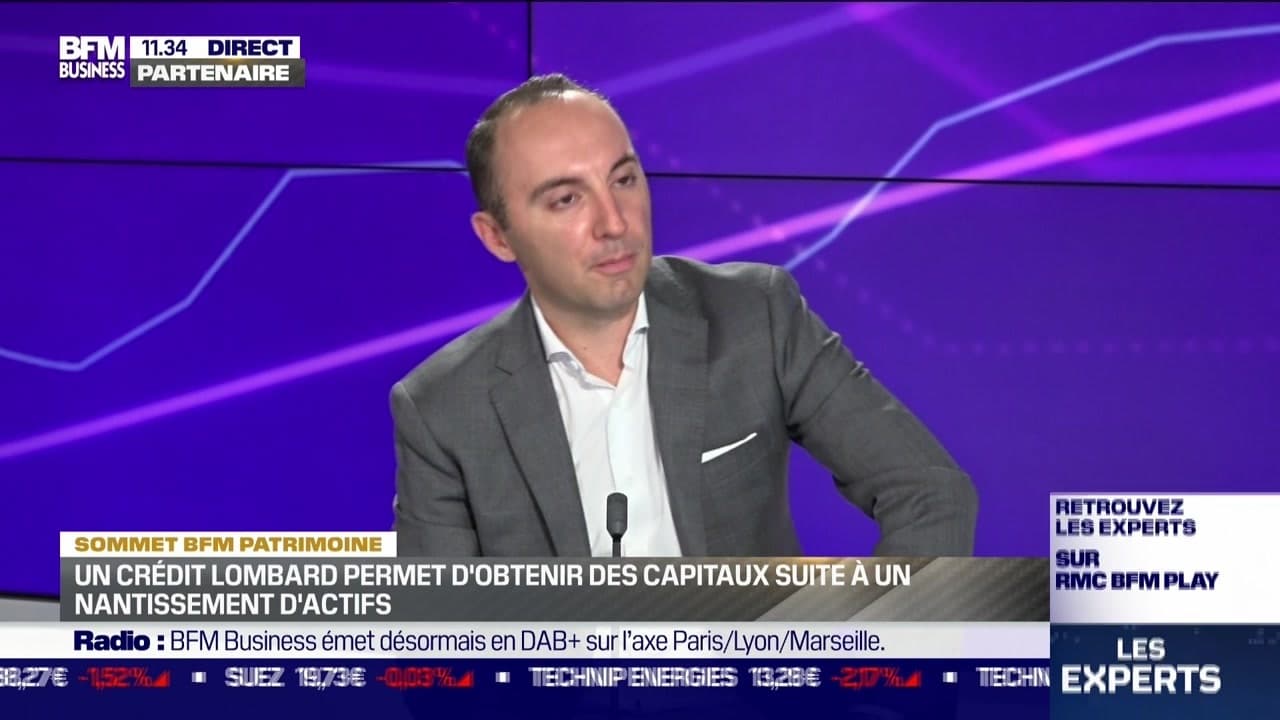 Sommet BFM Patrimoine Un crédit Lombard permet d'obtenir des capitaux