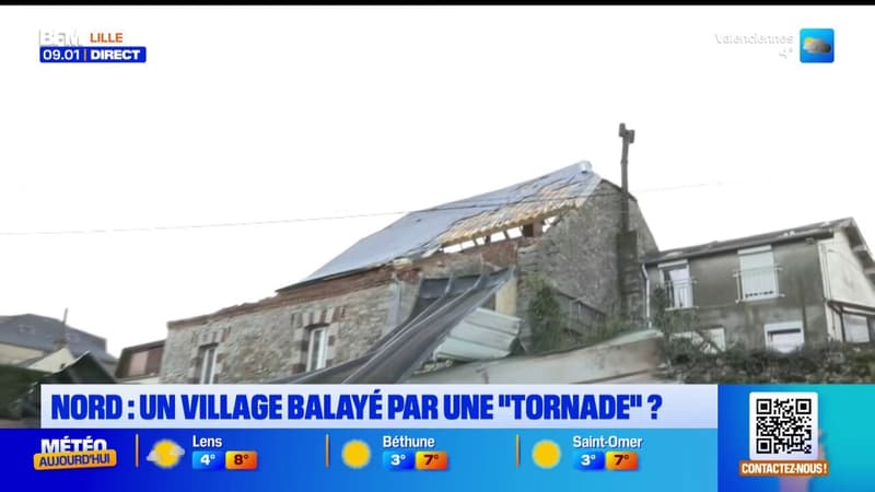 Tornade ou coup de vent ? À Cousolre, de gros dégâts sont visibles ce matin