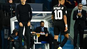 Thomas Tuchel et Neymar