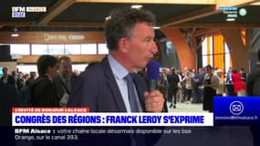 REME, pass Rail: Franck Leroy s'exprime depuis le Congrès des Régions