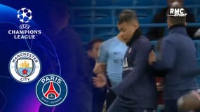 Man City-PSG : Mbappé accroché par un spectateur sur la pelouse lors de l'échauffement