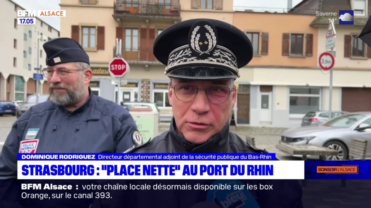 Strasbourg: Début D'une Opération "place Nette" Au Port Du Rhin