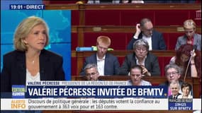 Valérie Pécresse sur le discours d'Edouard Philippe: "Pour moi, c'est plus un discours de politique minimale"