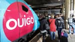 SNCF: des voyageurs sortant d'un train Ouigo en 2017 à la gare de Paris-Montparnasse.