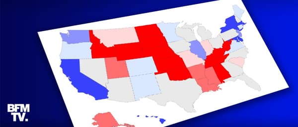 Carte des sondages de l'élection présidentielle américaine. Carte des sondages de l'élection présidentielle américaine.