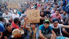 Des migrants en Hongrie le 2 septembre 2015