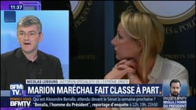 Selon cet historien, Marion Maréchal a bien "une idée derrière la tête" avec son école
