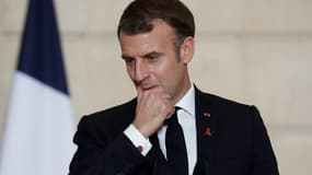 Le président Emmanuel Macron le 1er décembre 2020 à l'Elysée à Paris