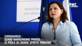 Coronavirus: Quand Maracineanu prend le pouls du monde sportif français