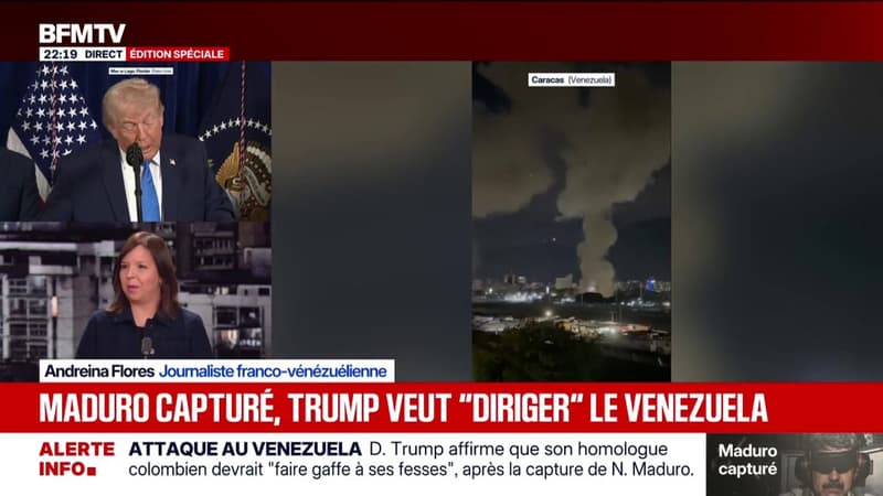 Venezuela: "Nicolas Maduro est un président illégitime", déclare Andreina Flores, journaliste franco-vénézuélienne