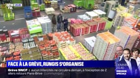 Face à la grève et à l'approche des fêtes, les grossistes de Rungis s'organisent