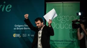 L'écologiste Grégory Doucet remporte la mairie de Lyon au deuxième tour des municipales, le 28 juin 2020 
