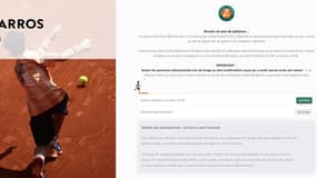 La très longue attente sur lLa billetterie de Roland-Garros, le 19 mars 2025