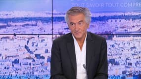 Bernard-Henri Lévy sur le plateau de BFMTV le 1er décembre 2021