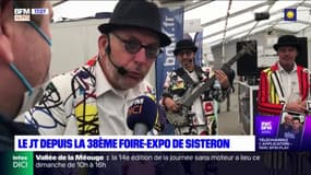 Foire expo à Sisteron: "ça fait plaisir de revenir", assure un membre du Cartoon’Show