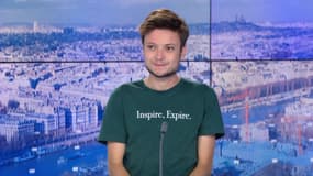 Alexandre Allain sur notre plateau. 