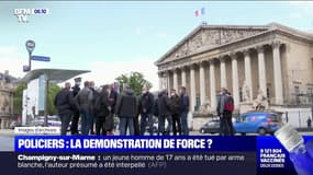 Les policiers organisent une marche citoyenne devant l'Assemblée nationale ce mercredi