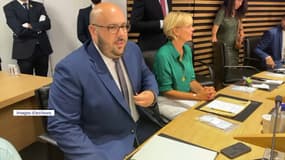 Philippe Vardon, conseiller municipal RN à Nice.