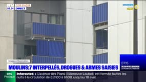 Nice: sept personnes interpellées et plusieurs kilos de drogue saisis dans le quartier des Moulins