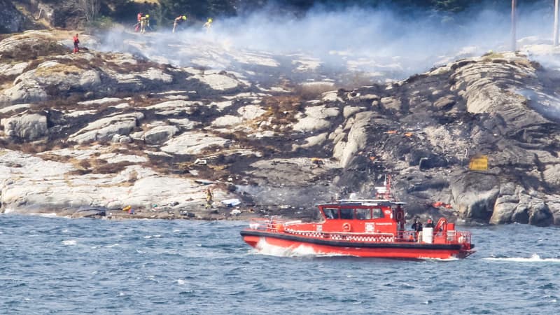 Un hélicoptère s'est écrasé dans l'ouest de la Norvège. Les secours n'ont détecté aucun signe de survivant.