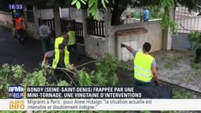 Seine-Saint-Denis: un mini-tornade a frappé Bondy