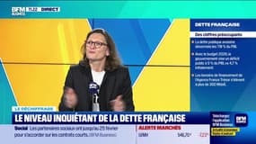 Le niveau inquiétant de la dette française