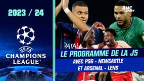Ligue des champions : Le programme complet de la J5 avec PSG-Newcastle et Arsenal-Lens