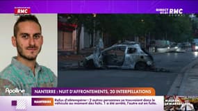 Nanterre : nuit d'affrontements, 20 interpellations
