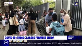 Covid-19: trois classes fermées en Île-de-France