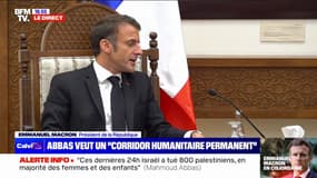 Emmanuel Macron: "Rien, nulle part, ne justifie la violence terroriste"