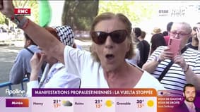 Manifestations propalestiniennes :la Vuelta stoppée 