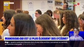 Manosque: un concours d'éloquence au lycée des Iscles
