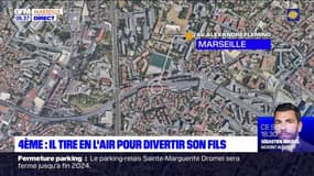 Marseille: un homme tire en l'air pour divertir son fils