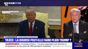 Chute des bourses: "Quelque chose de parfaitement conséquent avec ce qu'a fait Donald Trump", affirme Alain Madelin, ancien ministre de l'Économie