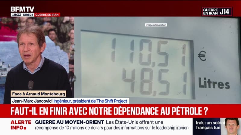 FACE À ARNAUD MONTEBOURG - Prix du carburant: "Les Français sont très sensibles à ce qu'ils paient souvent", explique Jean-Marc Jancovici, ingénieur