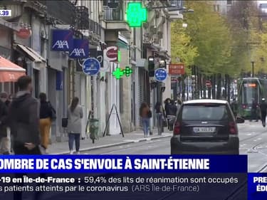 Le nombre de cas de Covid-19 s'envole à Saint-Étienne