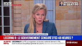 Crise politique: "Tout ce qu'il [Emmanuel Macron] a fait de pro-business est en train d'être rayé", regrette Virginie Calmels, présidente du mouvement patronal CroissancePlus