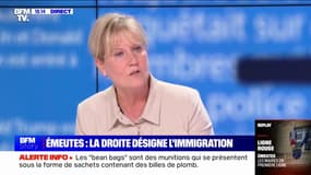 Émeutiers: "Ceux qui sont binationaux et qui brûlent des bâtiments publics doivent être déchus de leur nationalité", affirme Nadine Morano