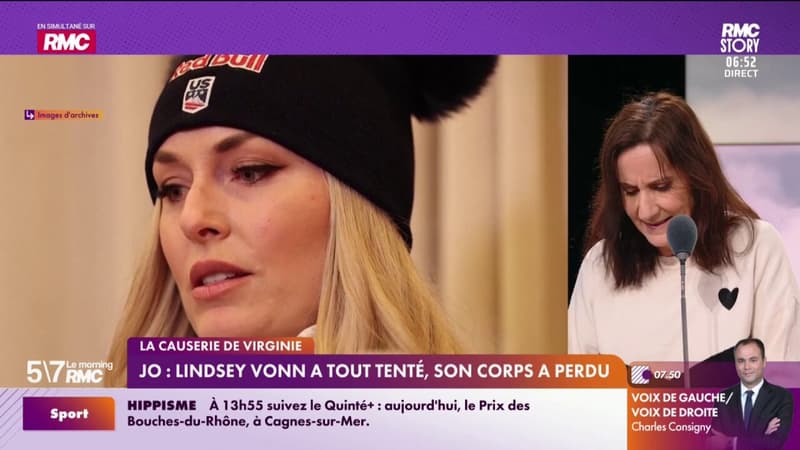 La Causerie - JO : Lindsey Vonn a tout tenté, son corps a perdu