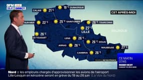  Météo Nord-Pas-de-Calais: les températures grimpent cet après-midi, jusqu'à 27°C à Lille