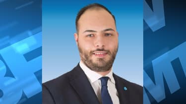 Gauthier Bouchet, candidat FN en Loire-Atlantique.