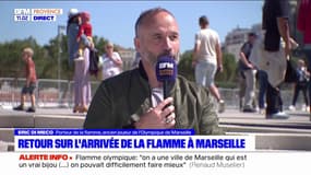 Flamme olympique à Marseille: la fierté d'Éric di Meco, ancien joueur de l'OM