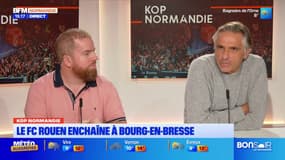 "Une victoire qui fait du bien": Régis Brouard salue la victoire du FC Rouen à Bourg-en-Bresse