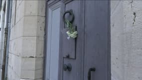 La porte devant laquelle un homme a été agressé le 26 juillet, à Bayonne