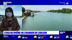 Rhône: l'eau du fleuve va changer de couleur