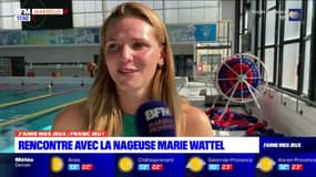J'aime mes jeux: la nageuse Marie Wattel s'entraîne dans les bassins du Cercle des Nageurs de Marseille